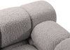 Micadoni Modulares Ecksofa Bellis 4-Sitzer Rechts Boucle Rolf Hellgrau Bild 4