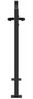 vidaXL Gartentor Schwarz 110 x 105 cm Pulverbeschichteter Stahl 42015894 Bild 5