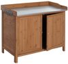 MCW Pflanztisch MCW-L69, Arbeitsplatte aus pflegeleichtem Zinkblech Bild 4