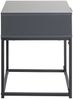 Konsolentisch >54857< in anthrazit, schwarz - 40x50x40cm (BxHxT) Bild 5