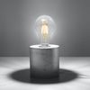 Tischlampe, Beton grau, rund, H 10 cm Bild 5