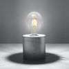 Tischlampe, Beton grau, rund, H 10 cm Bild 5