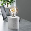 Tischlampe, Beton grau, rund, H 10 cm Bild 2