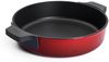 WOLL Iron Gusseisentopf rund Ø 28 cm 3,7 L raue Emaillierung Selbstberieselungsdeckel Induktion & Ofen bis 300 °C Spülmaschinenfest Bild 3
