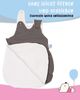 pic Bear Babyschlafsack mitwachsend - atmungsaktiv, little stars grey, 50/56 : little stars grey Bild 4
