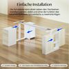 FLEXISPOT Schreibtisch Elektrischer Höhenverstellbarer Schreibtisch mit Bein-Schrank Set (2 Motoren,höhenverstellbar 70–119 cm,4 Speicherhöhen, 25 mm Tischplatte, mit Stauraum & Kabelmanagement), leise Bild 3