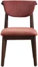 Vente-unique - GABIEL Stuhl Stoff Braun - B 59 cm x H 83,5 cm x L 51 cm Bild 3