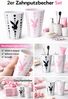 Playboy Home 2er Set Bunny Becher Zahnputzbecher Trinkbecher Bild 1