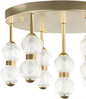 Deckenlampe YOWAKA Metall Gold Bild 4