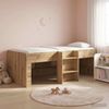vidaXL Hochbett für Kinder Kunsthandwerk Eiche 193 x 96,1 x 68,5 cm 3422594 Bild 3