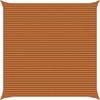 vidaXL Sonnensegel Orange und Braun 7 x 7 m 100 % Polyester Oxford 42030972 Bild 2