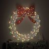 vidaXL Kranz mit 150 LEDs Mehrfarbig 120 cm Acryl 42019132 Bild 3