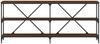 vidaXL Konsolentisch Braun Eiche 180x30x75 cm Holzwerkstoff und Eisen 832857 Bild 4