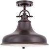 Hängeleuchte, Deckenlampe, Metall Glas, dunkles Messing Bild 3