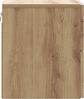 vidaXL Wandmontierter Nachttisch Artisan-Eiche 34,5 x 33 x 40 cm 898823 Bild 4