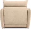 DOMO. collection Sessel 700023, Polstersessel, Schlaffunktion, Federkern, Füße mit Filzgleitern, Armsessel, Cocktailsessel, Loungesessel, 105 x 100 x 95 (BxTxH), beige Bild 5