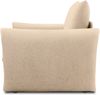 DOMO. collection Sessel 700023, Polstersessel, Schlaffunktion, Federkern, Füße mit Filzgleitern, Armsessel, Cocktailsessel, Loungesessel, 105 x 100 x 95 (BxTxH), beige Bild 4