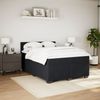 vidaXL Boxspringbett mit Matratze Schwarz 140x200 cm Samt 3288644 Bild 5