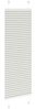 vidaXL Plissee Hellgrau 45x100 cm Stoffbreite 44,4 cm Polyester 4015319 Bild 4