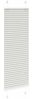 vidaXL Plissee Hellgrau 45x100 cm Stoffbreite 44,4 cm Polyester 4015319 Bild 3