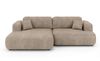 OTTO home Ecksofa VEEVIA L-Form, Schlafsofa, Verlässliche Qualität, Breite 256cm, mit Bettkasten, belastbar bis 480kg, inklusive Rücken- und Zierkissen Bild 2