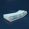 Deluxe Ersatzmatratze Boxspringbett -H2- 200x90x19 cm Bild 3