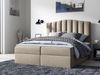 Mirjan24 Boxspringbett Moriba,, Beige, 160x200 cm, Plüsch Bild 2