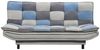 Schlafsofa mit Bettkasten in 188x118 cm PIRNA-09, in der Farbe schlamm, denim, dark grey Bild 4