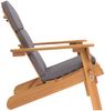 vidaXL Adirondack-Gartenstuhl mit Kissen Massivholz Akazie 360032 Bild 4