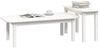 vidaXL 2-tlg. Couchtisch-Set Weiß Massivholz Kiefer 822363 Bild 4