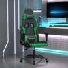 vidaXL Gaming-Stuhl Schwarz und Grün Kunstleder 3143690 Bild 2
