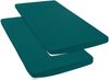 OTTO home Spannbettlaken Physalis Topper COMFORT, Jersey, Gummizug: rundum, (2 Stück), bis 10 cm Höhe, Bettlaken, Laken, in Comfort & Premium Qualität Bild 2