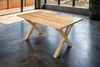Esstisch Akazie naturfarben 160 x 85 cm X-Holzgestell MURCIA 137800214 Bild 2