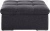 DOMO collection Sitzhocker Lagoa moderne Steppung im Sitz, elegant und zeitlos, B/T 87/87cm, in großer Farbauswahl Bild 4