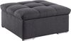 DOMO collection Sitzhocker Lagoa moderne Steppung im Sitz, elegant und zeitlos, B/T 87/87cm, in großer Farbauswahl Bild 3