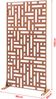 Trennwand Bernalda 180x90 cm Stahl Edelrost [casa. pro] Bild 3