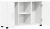 Sideboard, Kommode Weiß 88,5 x 30,5 x 55,5 cm Holzwerkstoff j1446p Bild 5