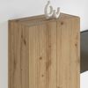 vidaXL TV-Wandschrank Artisan-Eiche 59,5 x 31 x 100 cm Holzwerkstoff 892378 Bild 4