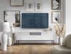 AX LIVING Lowboard TV Eternas 154 cm modernes Design, Weiß Bild 2