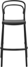 Garten-Barhocker 2er Set PORANO Schwarz Bild 5