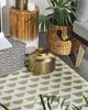 Outdoor Teppich grau-gelb 120 x 180 cm Dreieck Muster HISAR Bild 3