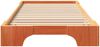 vidaXL Bettrahmen Braun 80 x 220 cm Massives Kiefernholz 872913 Bild 4