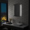 vidaXL Badezimmer-Wandspiegel mit LED 60x80 cm, Mit Beleuchtung [144697] Bild 3