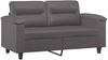 vidaXL 2-Sitzer-Sofa mit Zierkissen Grau 120 cm Kunstleder 3200985 Bild 4