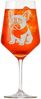 eXODA Weinglas Weinglas Französische Bulldogge 350ml - Gravur spülmaschinenfest, 1-tlg, Glas, Atemberaubende Darstellung Bild 3