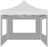 vidaXL Profi-Partyzelt Faltbar mit Wänden Aluminium 3×3m Weiß 45490 Bild 4