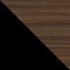 Esstisch Evrase 120 (Farbe: Schwarz / Nuss Franklin Tobacco) Bild 5