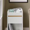 SoBuy FBT137-W Nachttisch, MDF, Melamin, Weiß, 35 x 55 x 30 cm Bild 4