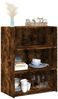 vidaXL Sideboard Räuchereiche 70x41x93 cm Holzwerkstoff 846373 Bild 3