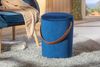 Hocker PAPUA, Samt blau Bild 3